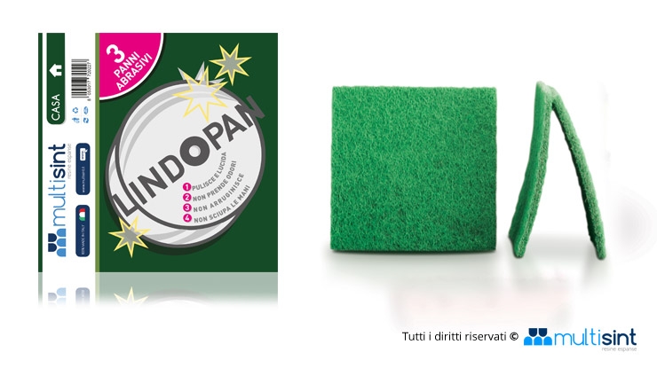 Abrasive fiber Lindopan
