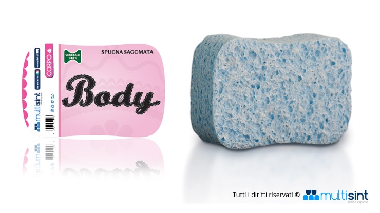 Body Cellulose Shaped Sponge