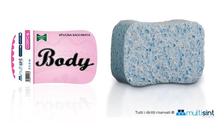 Spugna Body Sagomato Vegetale